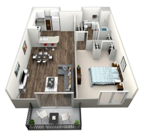 Floor Plans of California Villages Valley Village in Valley Village, CA
